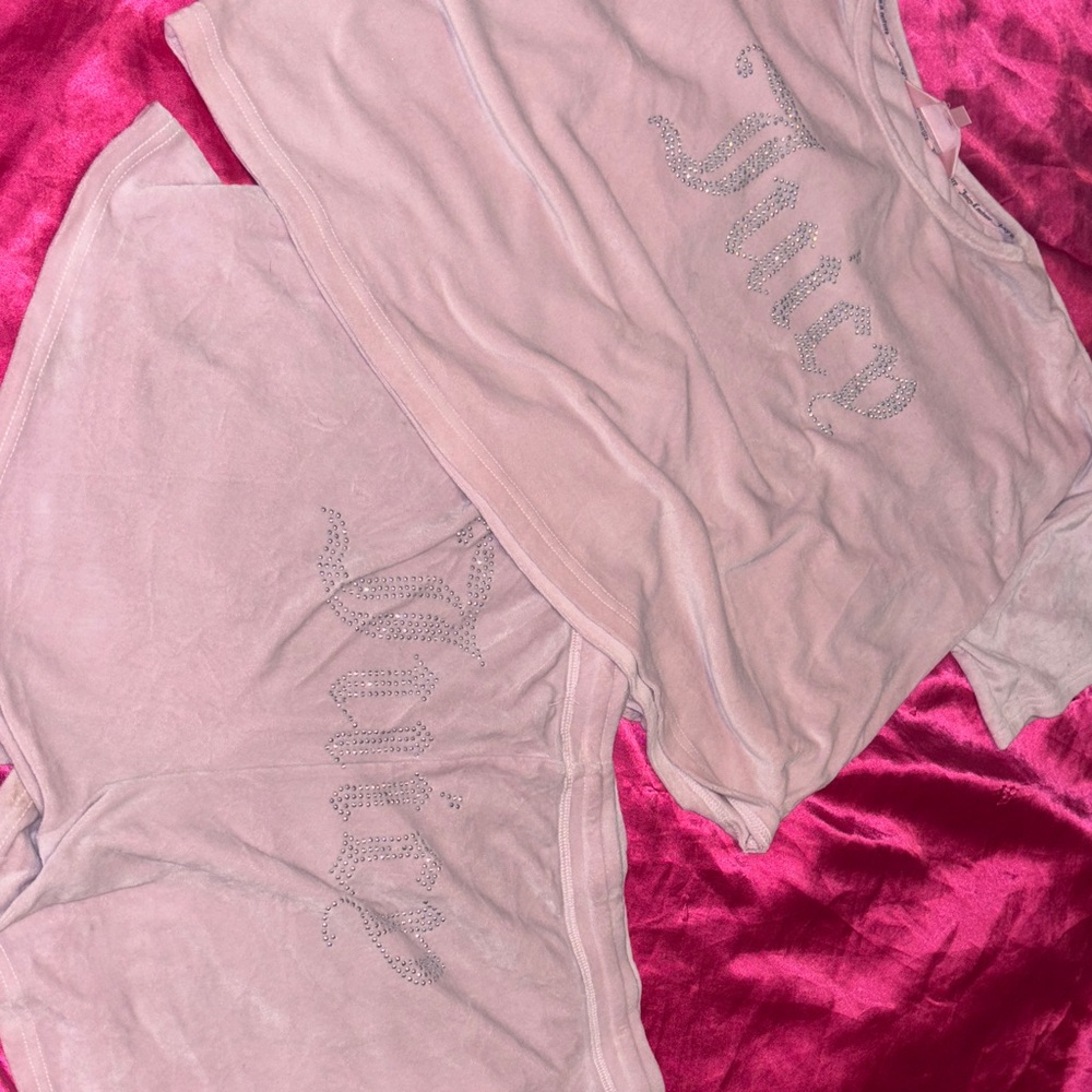 Juicy Couture Blush Pink Pajama Set
